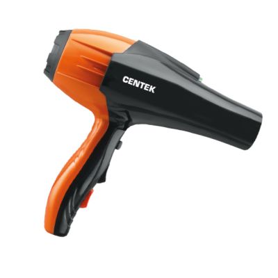 Фен Centek CT-2226 Professional (черн/оранж), 5 режимов, 2 концентратора, профессиональный 2200 Вт