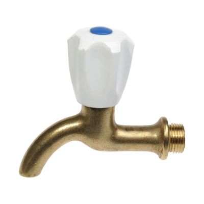 Кран водоразборный вентильный (дачный) 1/2" (металл)
