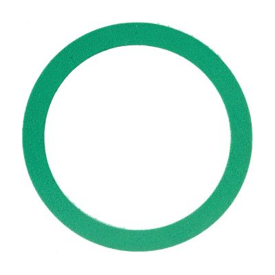 Прокладка радиаторная межсекционная паронит (для алюм и биметал радиаторов) D 1 (25) 100 шт, зеленая, МР-пакет