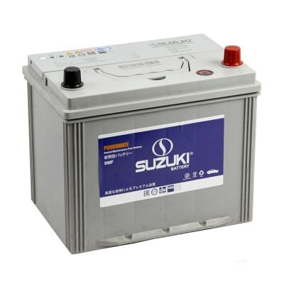 *Аккумулятор 6СТ-75.0 R+ "SUZUKI" зал. япон. ст., обр. поляр. , нижнее крепл. (90D26L)  (Иран) (сузуки)
