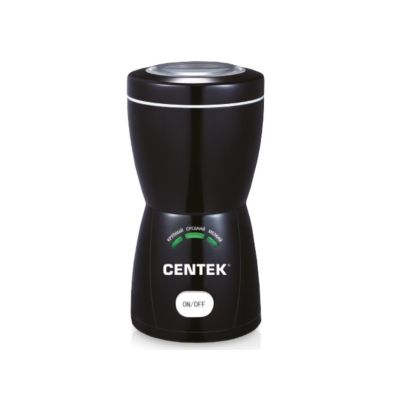 Кофемолка Centek CT-1354 (черный) 200Вт, 80 г, автопомол (3 уровня), 3 LED индикатора