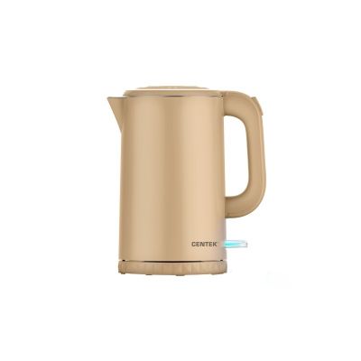 Электрочайник CENTEK CT- 0020 Beige, 2200 Вт, 1,7 л, бежевый