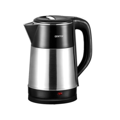 Электрочайник CENTEK CT- 0021, 2100 Вт, 2,2 л, металлик серебристый
