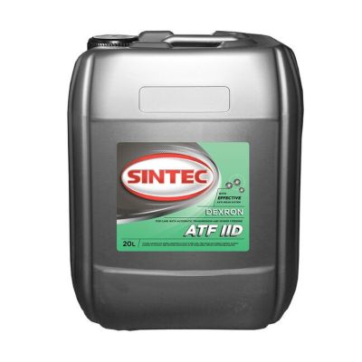 Масло трансмиссионное Sintec ATF II D, 20 л, минеральное, для АКПП, ГУР