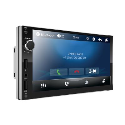 Магнитола автомобильная 2-DIN "CT-8123" ("CENTEK") (макс.мощность 4x50, LCD 7`, Bluetooth, USB/SD/MMC, Windows CE, без диска, совместимость с IPOD/IPHONE/ANDROID)