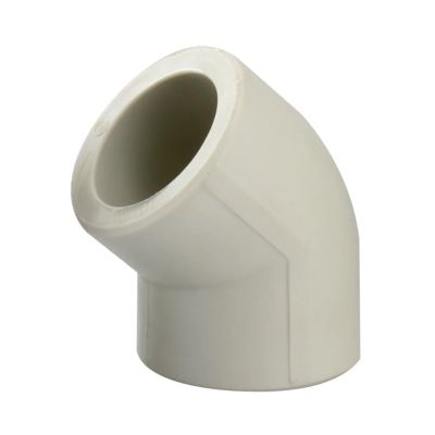 Угольник PP-R 45° D=20 мм, серый,  Pro Aqua