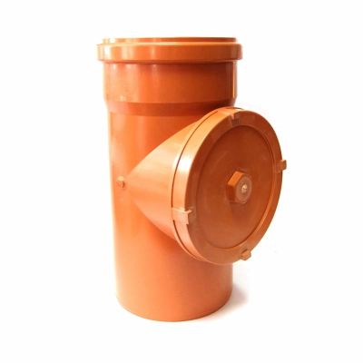 Ревизия НПВХ для наружной канализации D=110 мм, Хемкор, г. Дзержинск, Россия