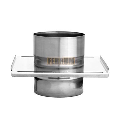 Площадка монтажная Ferrum, Ø150 мм, AISI 430/0,8 мм