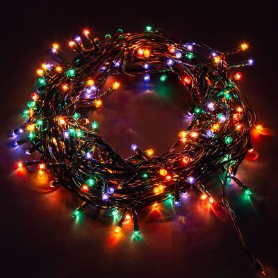 Гирлянда TDM "МГ 200" (SQ0361-0006) 200 LED, 10 м, мультиколор, с контроллером, IP20
