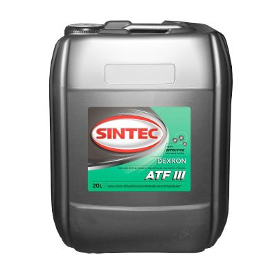 Масло трансмиссионное Sintec ATF III, 20 л, минеральное, для АКПП, ГУР