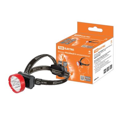 Фонарь TDM "Налобный 5" 9 LED аккум., SQ0350-0044