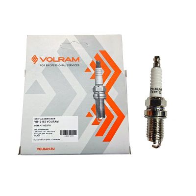 АУ-14ДВРМ (VR12152) СВЕЧА ЗАЖИГАНИЯ "VOLRAM" ДЛИННАЯ ЮБКА ЗМЗ-405,406,409 ЕВРО-3, ВАЗ-2110, 2111, 2112, 2170, 2171, 2172 (инжект. 16-ти клап., 1,0 мм.) (поштучно)