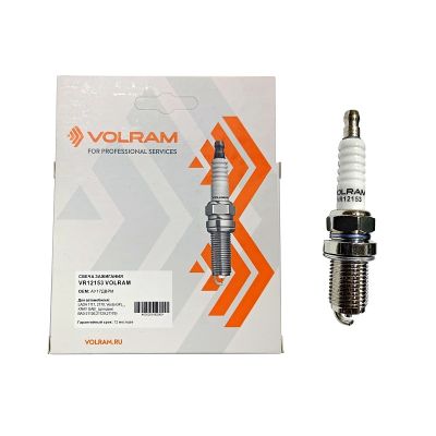 АУ-17ДВРМ (VR12153) СВЕЧА ЗАЖИГАНИЯ "VOLRAM" ДЛИННАЯ ЮБКА ВАЗ-1117, 1118, 1119, 2110, 2111, 2112, 2170, 2171, 2172, 2190, 2192, 2194 (инжект. 16-ти клап., 1,1 мм.) (поштучно)