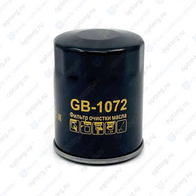 .Фильтр очистки масла (GB-1072) ("BIG FILTER")  HAVAL H2 (1.5), Jolion (1.5 -143 л.с.); JAC J7, JS4, Москвич 3, Москвич 6, FIAT, HONDA, HYUNDAI, MAZDA, MITSUBISHI, SUBARU (OEM 1017100EG01, SMD360935) (ан. MANN W 610/6)