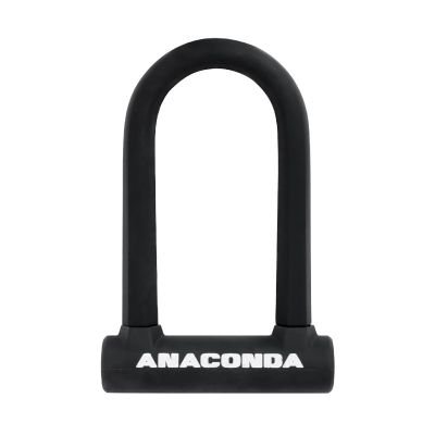 Замок навесной АВАНГАРД  ANAKONDA Т608 BLACK*, 127x25x18 мм, Аллюр