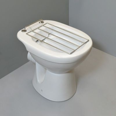 Комплект: Видуар с бачком (Унитаз "Альбано R" (Керамин) с решеткой + A93 универсальный бачок (Alcaplast)  (Керамин)