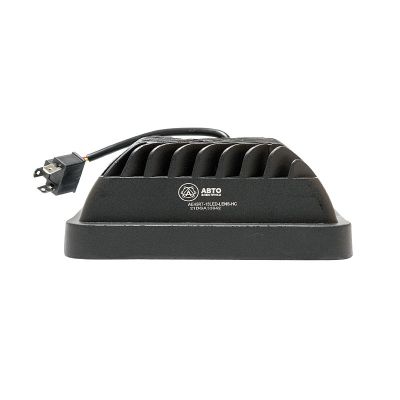 Фара светодиодная (12/24В.) (AE45RT-15LED-LENS-HC) 15 с/д, ЛИНЗА, прямоугольная, направленный/дальний свет, пылевлагозащищенная, алюмин. корпус, OFF-Road 45W, 15 светодиодов