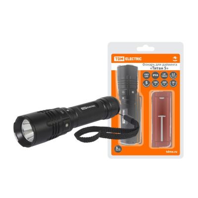 Фонарь TDM "Титан 5" для дайвинга 1 CREE LED аккум., SQ0350-0065