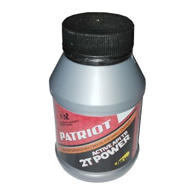 МАСЛО PATRIOT POWER ACTIVE 2T 100мл./минеральное/для двухтактных двигателей/