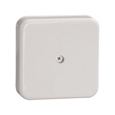 Коробка распаячная 75*75*20 мм белая, для о/п IEK (UKO10-075-075-020-K01-E)