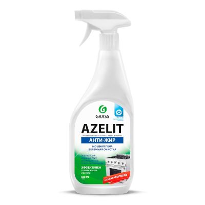 Чистящее средство для кухни  «Azelit» 600мл (спрей) удаляет жир,нагар,копоть,пригоревшую пищу  Грасс(Grass) 218600