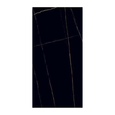 Керамогранит полиров. глянцевая  1200x600 мм, 8,2 мм, "Saint laurent black" черный сорт 1  SONEX TILES