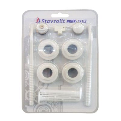 НАБОР "STAVROLIT" NKRK D=1Х1/2 с 2 кронштейнами для радиатора (LP)