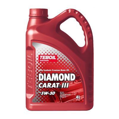 Масло моторное TEBOIL Diamond Carat III, C3 SAE 5W30, 4 л, API SN, синтетическое, (двиг. бензиновый, дизельный, турбодизельный)