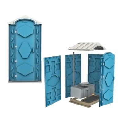 Биотуалет МТК "Ecostyle" в разборе (синий) 