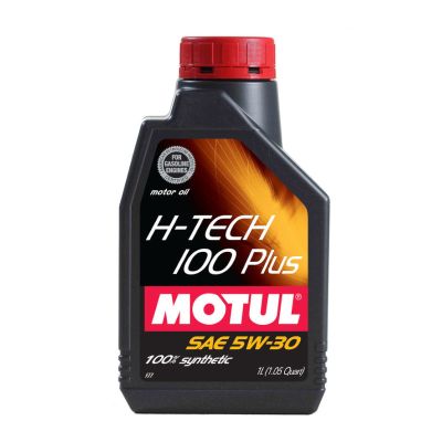 Масло моторное MOTUL H-TECH 100 PLUS SAE 5W30, 1 л, API SP, синтетическое