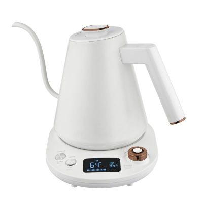 Электрочайник CENTEK CT- 1005 White регулировка тем-ры на базе, поддержка тем-ры, функция Barista, 1100 Вт, 1 л, белый