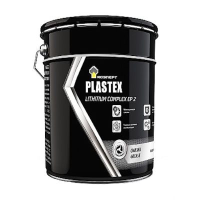 Смазка  Rosneft Plastex Lithium Complex EP2, 20л, (синяя) (Роснефть)