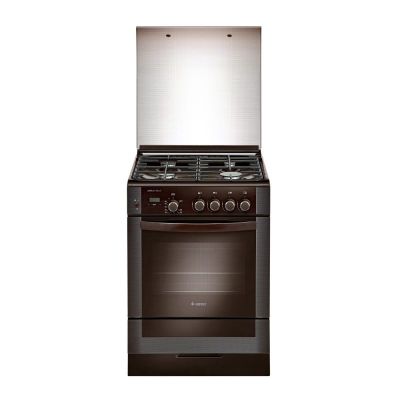 ПЛИТА ГАЗ ПГ 6300-03 0047 4-Х ГОРЕЛ " ГЕФЕСТ" коричневая, стекло, полный газконтроль