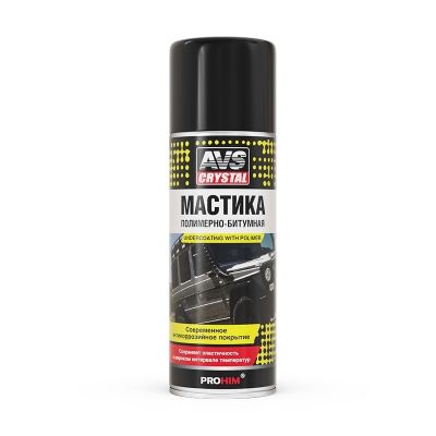 Мастика "AVS" полимерно-битумная  520 мл. аэрозоль AVK-743 авс  
