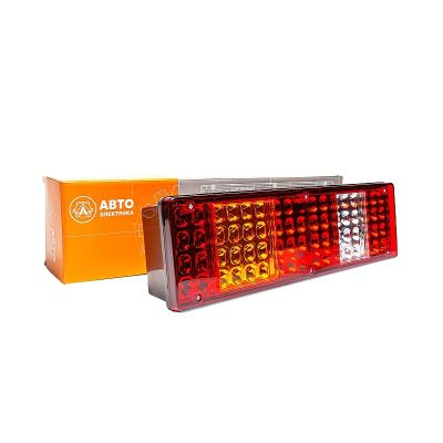 7442.3716-09_ AE LED ФОНАРЬ ЗАДНИЙ ПРАВЫЙ КАМАЗ-5490, МАЗ (светодиодный, со светоотражателем,жгут с байонетным разъемом Tyco Electronics) 24 В. "АВТОЭЛЕКТРИКА"