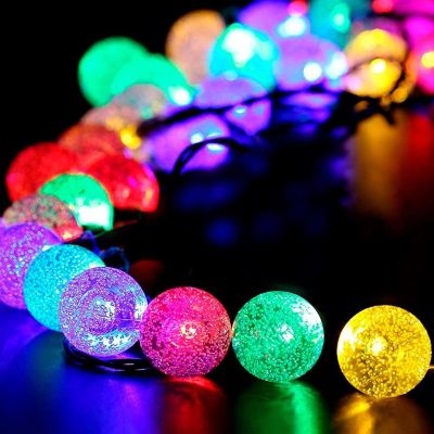 Гирлянда светодиодная ЭРА "Шарики" RGB  (ENIN-25BG) 20 LED, 2 м, мультиколор, IP20