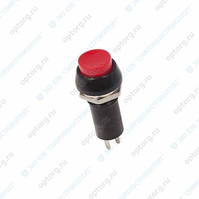 Выключатель-кнопка  250V 1А (2с) ON-OFF  красная  (PBS-11А)  REXANT  36-3030