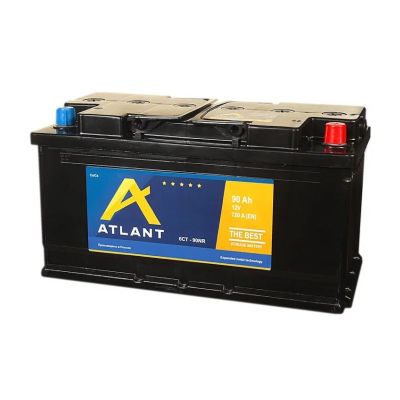 Аккумулятор 6СТ-90N R+ "ATLANT" зал.обр.поляр. (г.Курск) (атлант)-