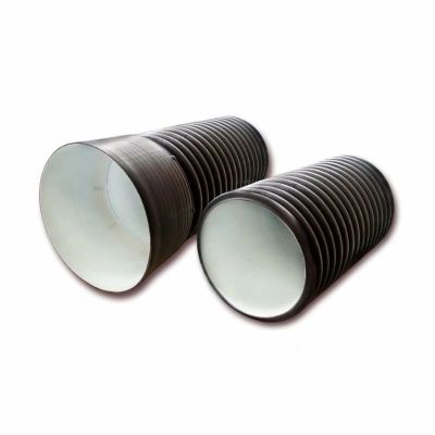 Труба гофрированная DN/OD250, SN-8, L=6 м, с раструбом и кольцом, КОРСИС, Группа Полипластик