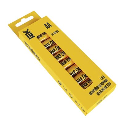 Батарейка IEK Alkaline Optima  LR-6 B-10, 1,5 В, ABT-LR06-OP-B10