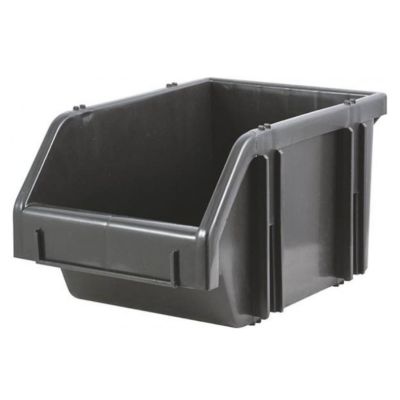 Лоток для крепежа пластиковый черный  75*110*165мм арт.65693