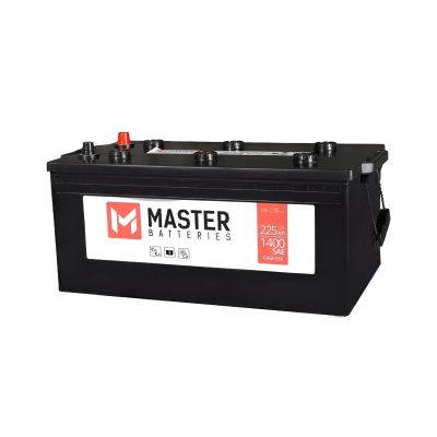 Аккумулятор 6СТ-225 R+ "Master Batteries" зал. евро.пол. клемма, ( Мастер) (Беларусь) 