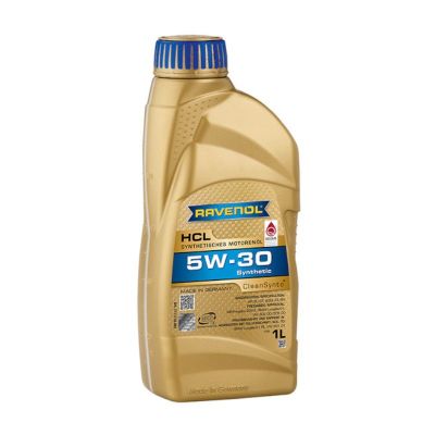 Масло моторное RAVENOL HCL (A3/B4) SAE 5W30, 1 л, API CF/SL, синтетическое, (двиг. бензиновый, дизельный)