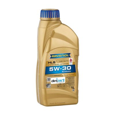 Масло моторное RAVENOL HLS (C3) SAE 5W30, 1 л, API CF/SN, синтетическое, (двиг. бензиновый, дизельный)