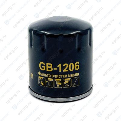 Фильтр очистки масла (GB-1206) ("BIG FILTER")  HAVAL F7, F7x (1.5), Jolion (1.5 - 150 л.с.) (OEM 1017100XEB02)