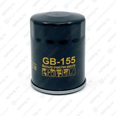 -Фильтр очистки масла (GB-155) ("BIG FILTER")  GEELY Atlas (2.0, 2.4), Emgrand X7 (2.0, 2.4), LEXUS, TOYOTA (OEM 1056006100) (ан. MANN W 610/9)
