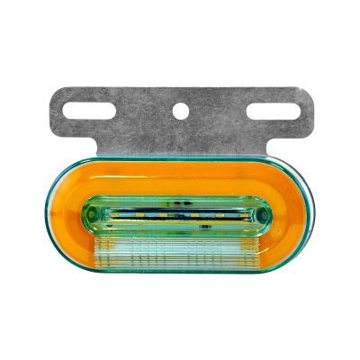 131-00-24 13LED ФОНАРЬ ГАБАРИТНЫЙ (светодиодный, оранжевый, подсветка колеса, бегущий огонь) 24 В. (SQ-7008-24)