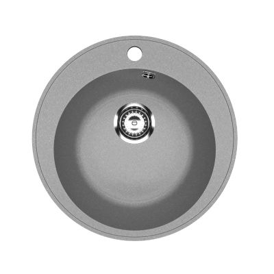 Мойка из искусственного камня 475x170 мм, PR-M 475-003, матовая, светло-серый, Practik