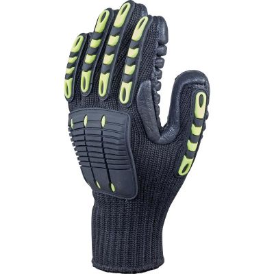 Перчатки антивибрационные, трикотажные, бесшовные "NYSOS  VV904" р.11/XXL DeltaPlus