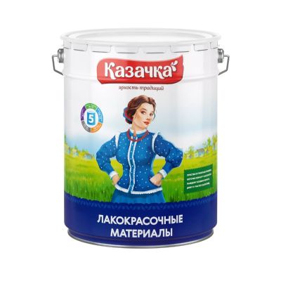 Грунт ГФ-021 красно-коричневый (20кг) "КАЗАЧКА" Ростовск.обл